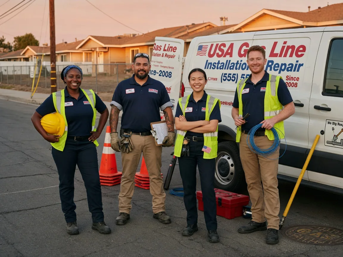 Gas Line Installation company in Terrell, NC